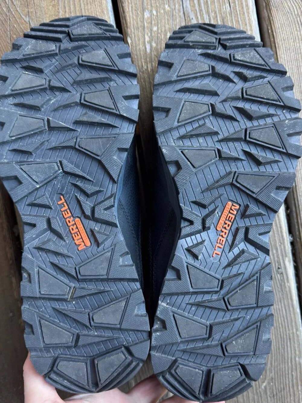 Merrell Black Coldpack Thermo Moc Waterproof Loafer SlipOn Shoe in Men's 12